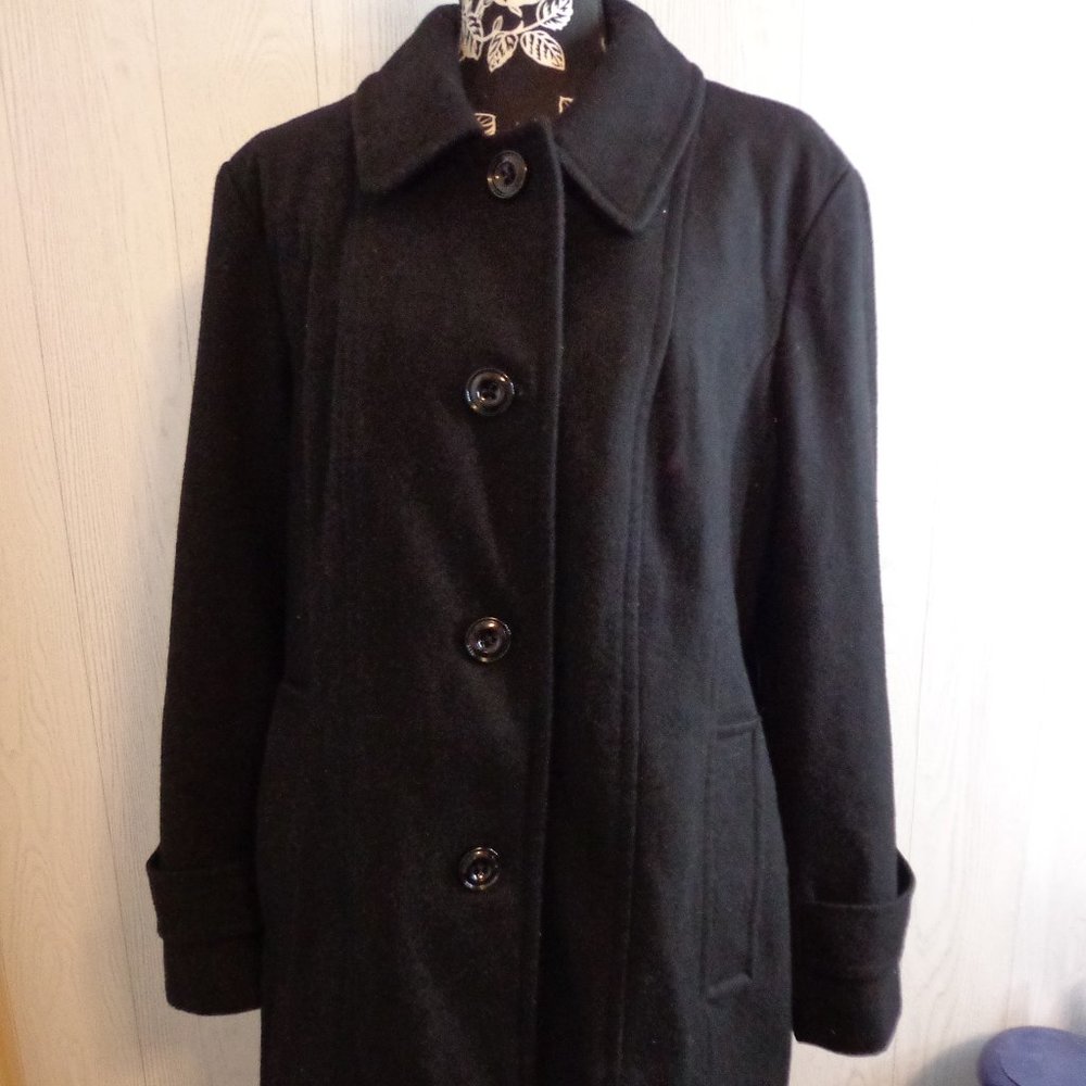London Fog Wool Pea Coat